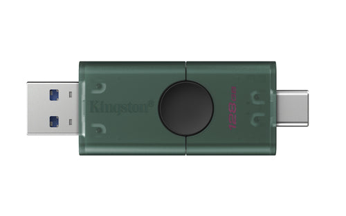 USB Flash Drive Kingston DataTraveler DuoG2 128GB USB-A USB-C 3.2 Gen 1