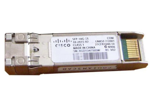 10GBASE-SR S-Class SFP Module Cisco 10G Ethernet 850nm Hot Swappable