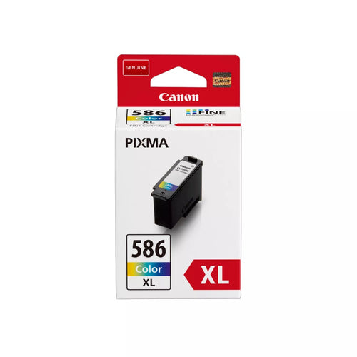 Ink Cartridge Canon CL-586XL High Yield Cyan Magenta Yellow 300 Pages - 6226C001
