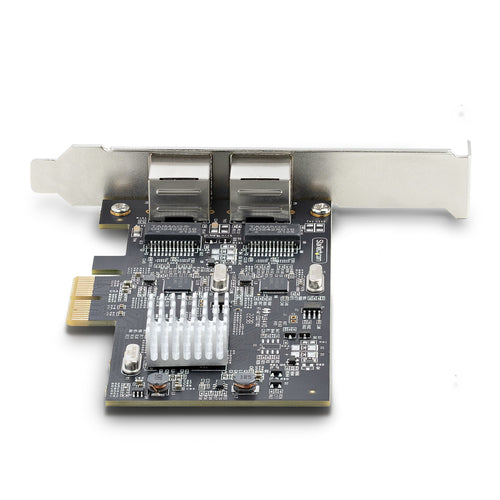 2-Port 2.5Gbps NBASE-T PCIe Network Card Intel I225-V Multi-Gigabit NIC