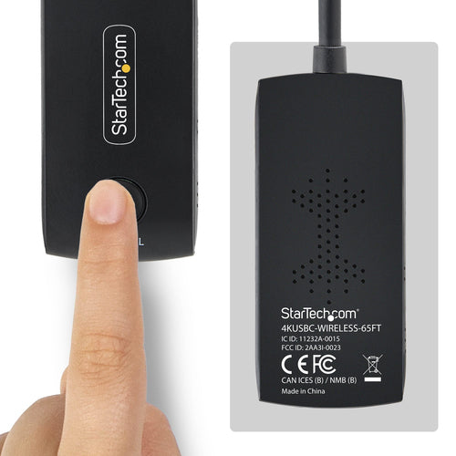StarTech.com 4KUSBC-WIRELESS-65FT AV extender