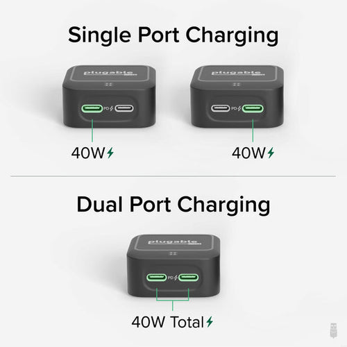 Plugable Technologies PS-40C2B mobile device charger