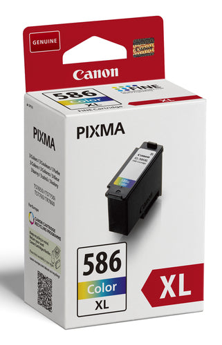 Ink Cartridge Canon PG-595XL/CL-586XL High Yield Black Cyan Magenta Yellow - 7170C004
