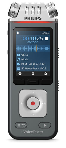 Philips VoiceTracer Digital Voice Recorder 50-20000 Hz Compact Design