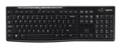 Keyboard Logitech K270 Wireless Full-size RF QWERTZ Black - 920-003743