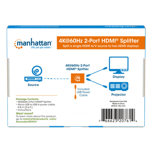 Manhattan 207614 video splitter