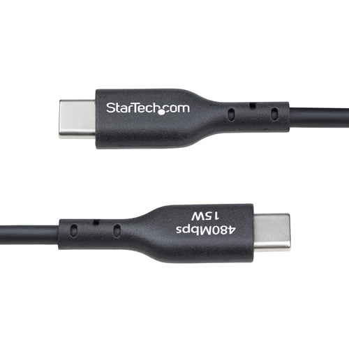 USB Charging Cable 3ft USB-A to USB-C 3A Fast Charge Black