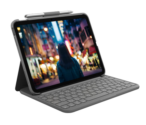 Keyboard Logitech Slim Folio QWERTY UK English 1.8cm 1mm - 920-011429