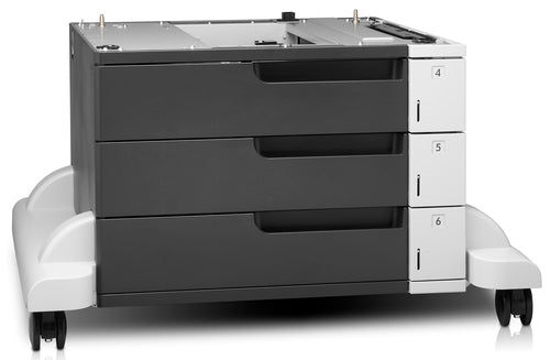 HP LaserJet 3x500-sheet Feeder and Stand
