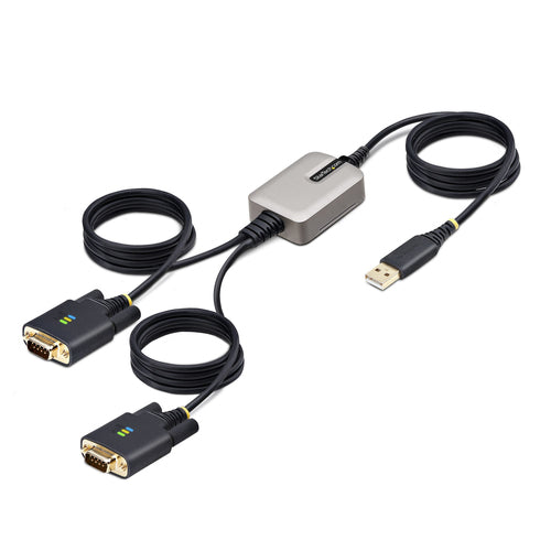 USB to Serial Adapter StarTech.com 13ft DB9 RS232 Level-4 ESD Protection