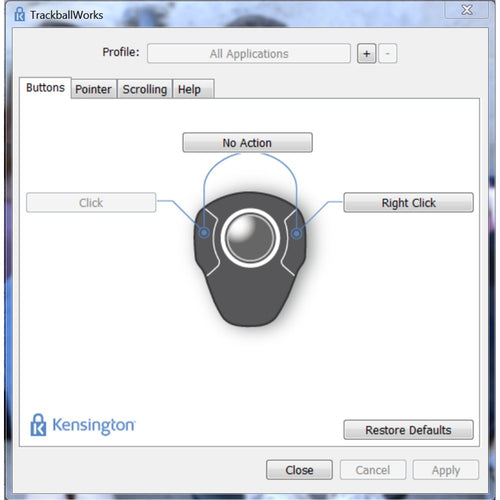 Kensington Orbit mouse