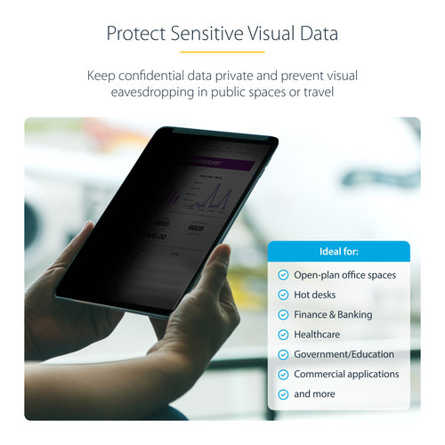 4-Way Privacy Screen Filter for 12.9-inch iPad Pro - StarTech.com