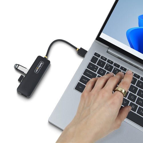 4-Port USB-A Hub 5Gbps StarTech.com Portable Splitter