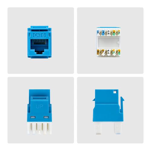 StarTech.com C6KEY110180BL24PK keystone module