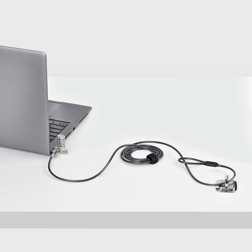 Cable Lock 6.6ft for Laptop Security - StarTech.com Universal Laptop Lock TAA Compliant