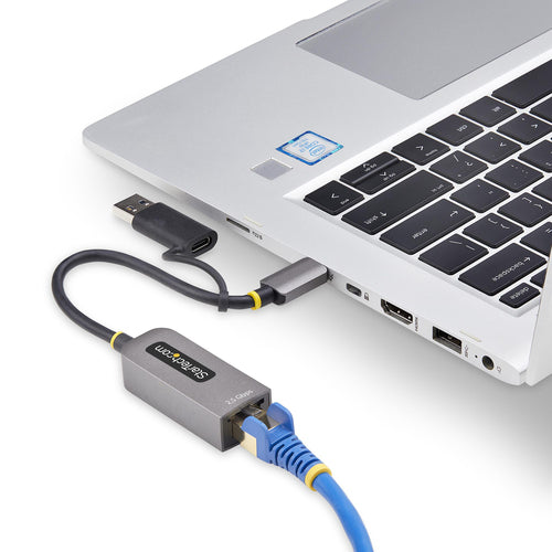 2.5GbE USB-C Ethernet Adapter Thunderbolt Compatible 5000Mbit/s