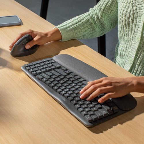 Logitech Wave Keys and Lift Combo keyboard