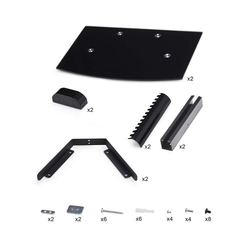 StarTech.com 2B-WALL-MOUNT-SHELF AV equipment shelf