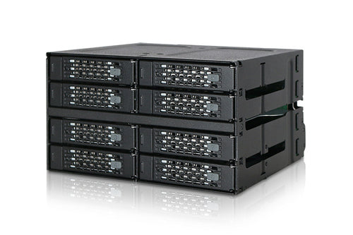 Icy Dock MB508SP-B drive bay panel