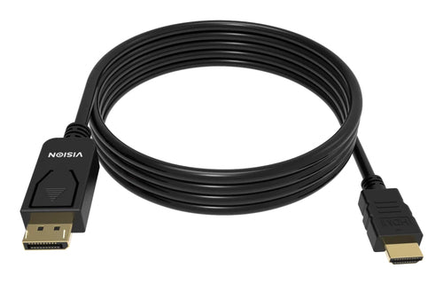 Video Cable Adapter Vision TC 2MDPHDMI8K/BL 2m HDMI DisplayPort Male - TC 2MDPHDMI8K/BL