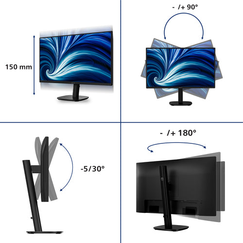 Philips 3000 series 27B2N3200A/75 computer monitor