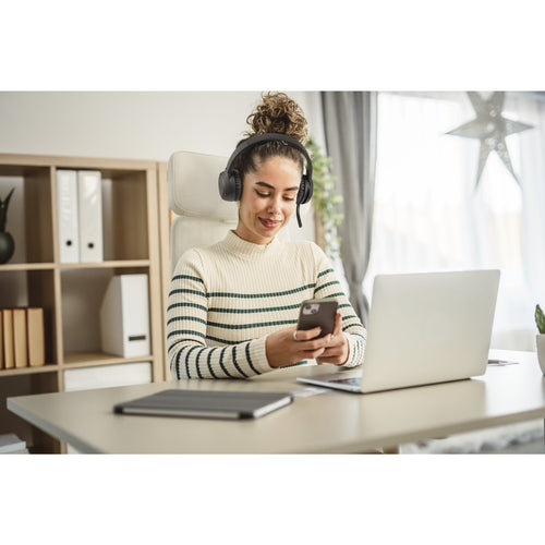 Headset Kensington H1050 EQ Bluetooth On-Ear Noise-Cancelling Wireless - K80183WW