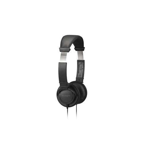 Wired USB-A Headset Kensington K33065WW Microphone Volume Control Black
