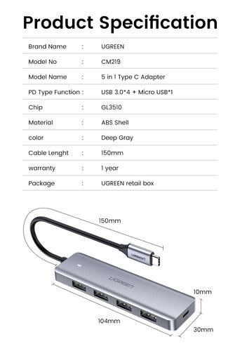 Ugreen 70336 interface hub