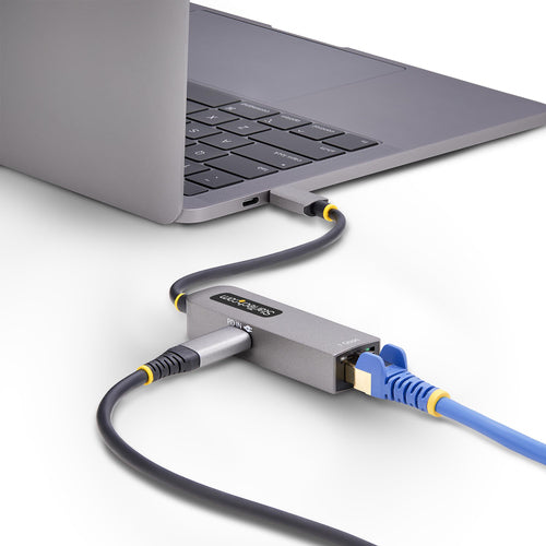 USB-C Ethernet Adapter StarTech 1GPD3 100W PD Pass-Through 1Gbps Thunderbolt Compatible - 1GPD3-USB-C-ETHERNET