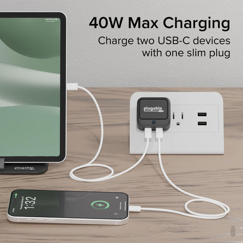 Plugable Technologies PS-40C2B mobile device charger