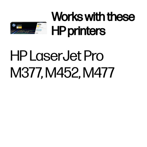 HP 410A Yellow Original LaserJet Toner Cartridge 2300 Pages