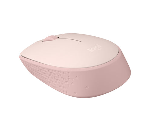 Wireless Optical Mouse Logitech 1000 DPI Ambidextrous Pink