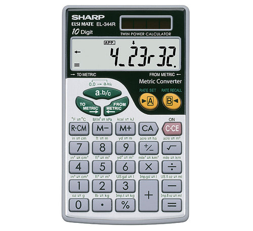 Sharp EL-344R calculator