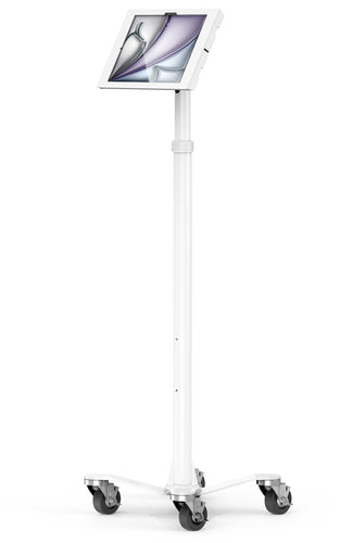 Compulocks Apex Enclosure Rolling Cart - White for iPad Air M2 13" (2024)