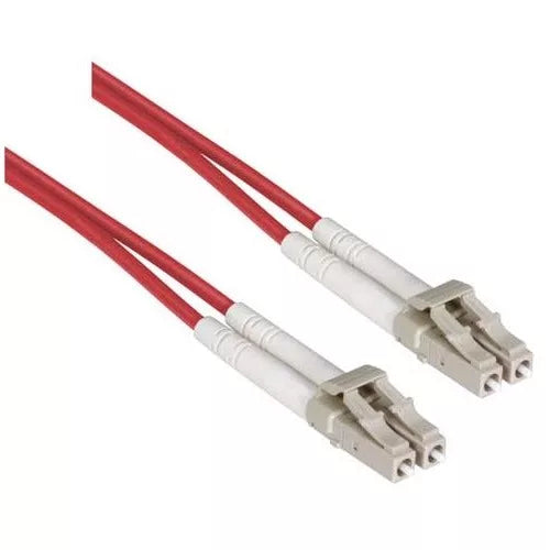 Axiom LC/LC Singlemode Duplex OS2 9/125 Fiber Optic Cable (Red) 1m - TAA Compliant InfiniBand/fibre optic cable
