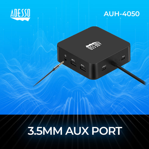Adesso AUH-4050 laptop dock/port replicator