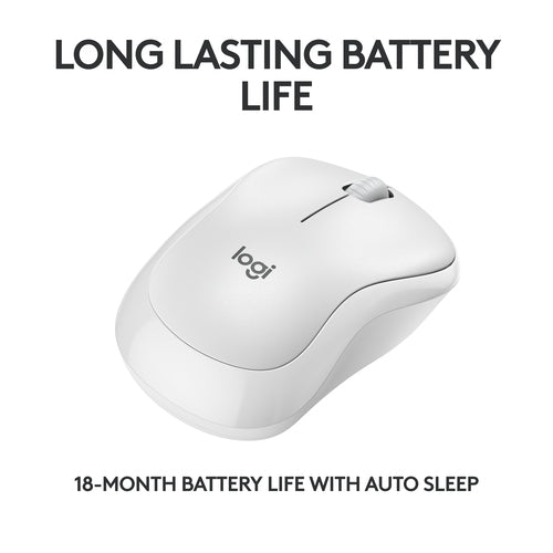 Mouse Logitech M240 Silent 4000 DPI Ambidextrous RF Wireless Bluetooth - 910-007120