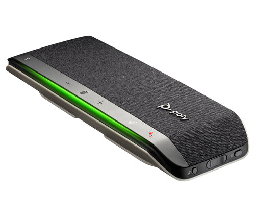 USB-A USB-C Speakerphone HP Poly Sync 40 Universal Silver IP64