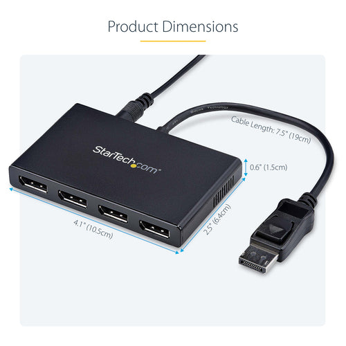 StarTech.com MSTDP124DP video splitter