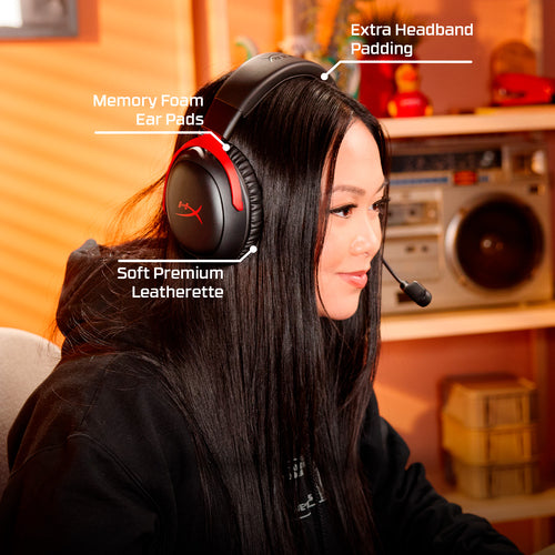 HyperX Cloud III S Wireless White Gaming Headset