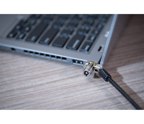 Kensington K65020TAA Cable Lock - 1.8m, Keyed, Carbon Steel Security