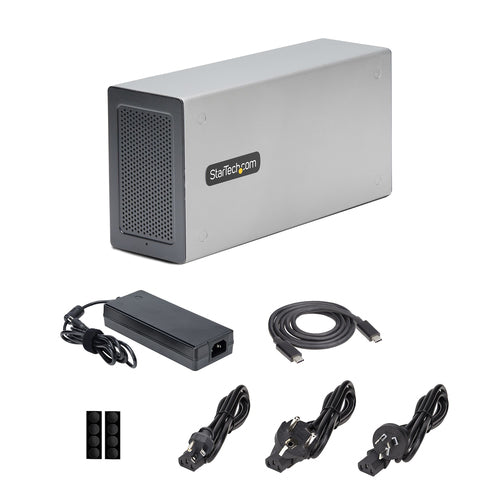 Thunderbolt 3 PCIe Expansion Chassis Dual Slot 8K Output for Laptops