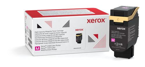 Toner Cartridge Xerox 006R04829 Magenta High Capacity Up to 5500 Pages Compatible with C320 C325