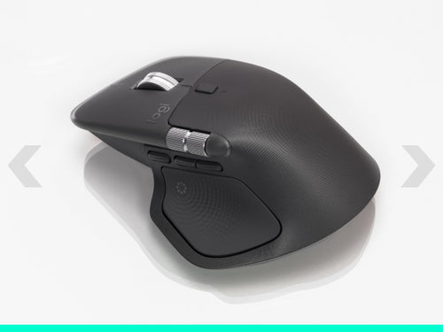 Mouse Logitech MX Master 4 8000 DPI Wireless Bluetooth Right-Hand Graphite - 910-007617