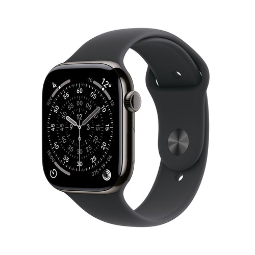 Apple Watch Series 11 GPS + Cellular 42mm Slate Titanium - OLED, Touchscreen, 64GB