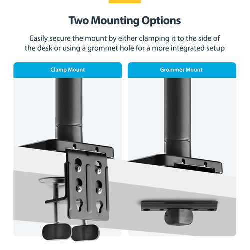 Monitor Desk Mount for 49 Inch 32:9 Ultrawide Screens - StarTech.com