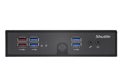 Mini PC Barebone Shuttle XPC DS50U3 Intel i3-1315U Fanless 2x LAN DDR5