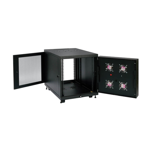 Server Rack Tripp Lite SRX12UBFFD 12U Black Freestanding 230V