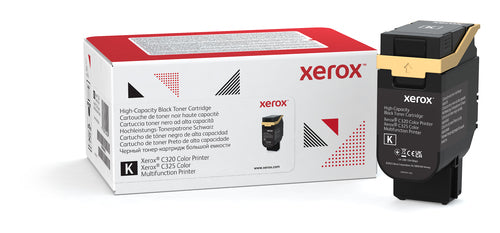 Toner Cartridge Xerox 006R04831 Black High Capacity Yield 8000 Pages Compatibility C320 C325
