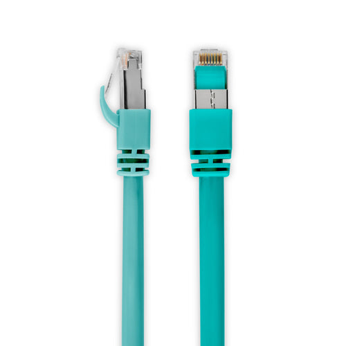 Cat6a Networking Cable Rocstor Y10C596-AQ 1.8m S/UTP RJ-45 Aqua
